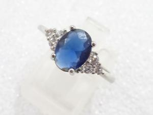 色石　指輪(13.5号)